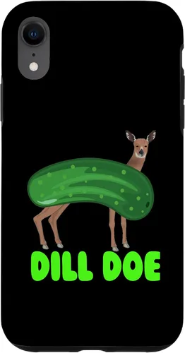 Vista 25 de Dill Doe - Carcasa para iPhone 17, diseño de ciervos y naturaleza divertida para adultos