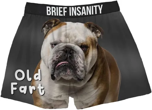 Vista 41 de BRIEF INSANITY Funny & Comfy Boxer Shorts and Pajama Pants for Men & Women Novelty Graphic Underwear & Loungewear