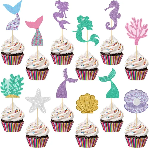 Vista 43 de 48 piezas de decoración de cupcakes de dinosaurio rugido dinosaurio decoración de pastel de cumpleaños para temática de dinosaurio, suministros