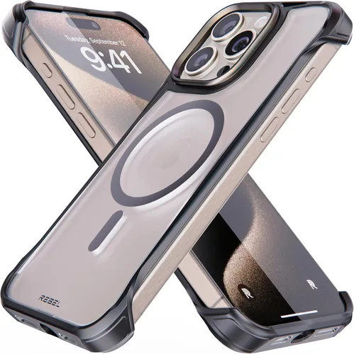 Vista 27 de Phone REBEL - Funda transparente para iPhone 14 Plus [Crystal Series Gen-4] Compatible con MagSafe Resistente, Antiarañazos, Sin Amarilleo