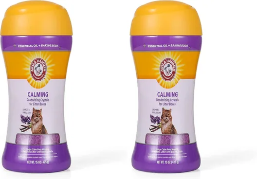 Vista 9 de Arm & Hammer Cristales Perfumados para Cajas de Arena para Mascotas, Manzanilla Calmante, Calma el Estado de Ánimo con Cada Uso; Cristales