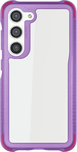 Vista 56 de Ghostek COVERT - Funda rosa para Galaxy Z Flip 4 para mujeres y niñas, protección completa de bisagra y parte trasera transparente, duradera