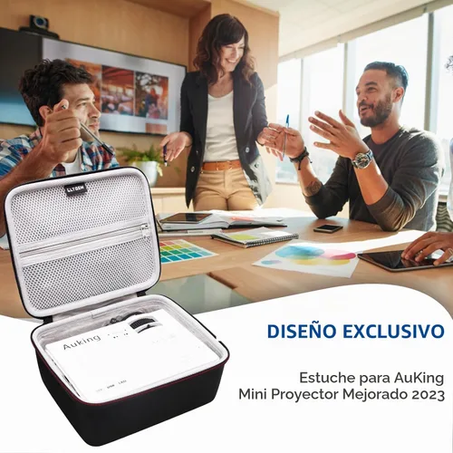 Vista 7 de LTGEM - Funda de proyector para AuKing 2026 actualizada, interior: 8.4"x7.2