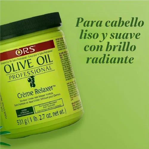 Vista 7 de ORS Aceite de oliva profesional crema relajante extra fuerte 18.75 onzas (1)
