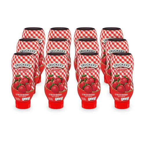 Vista 6 de Smucker's Natural Concord - Untable de frutas exprimible de uva, 19 onzas (paquete de 12)