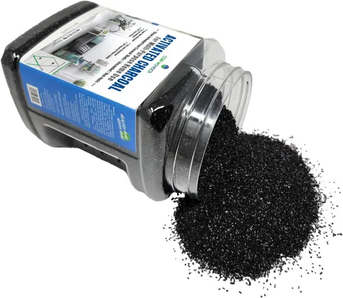Vista 2 de Coir Wonder Absorbedor de olores de carbón activado, 2.2 libras, gránulos de carbono de cáscara de coco, purificador de aire natural para el hogar