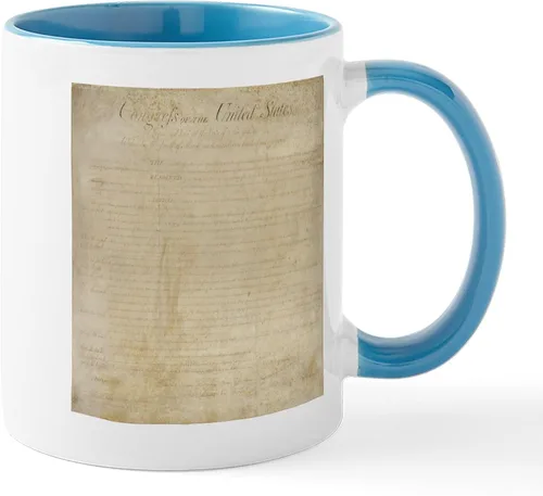 Vista 15 de CafePress Bill Of Rights Taza de café de cerámica de 11 oz (11.0 fl oz)