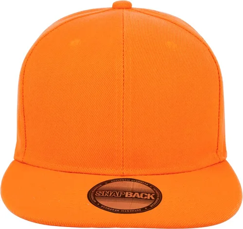 Vista 112 de Gorras Snapback Gelante para Hombres - Gorra de Béisbol con Visera Plana Ajustable - Liso en Blanco Ajustable Negro