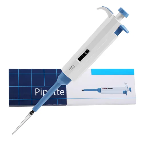 Vista 10 de Pipeta ajustable de 0.1-2.5ul de canal único de volumen variable micropipeta de alta precisión para laboratorio New Cayon