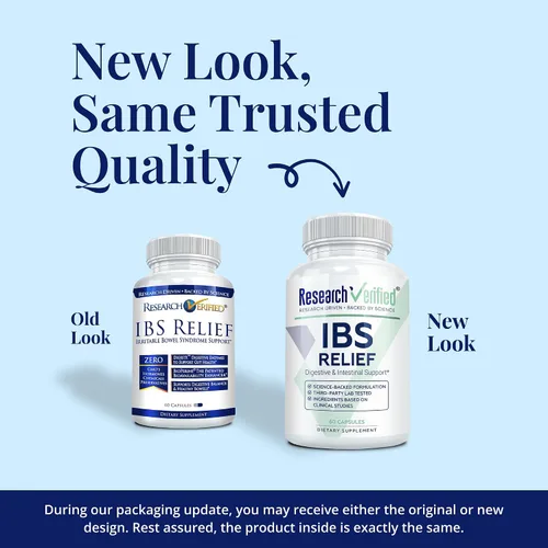 Vista 2 de Research Verified Alivio del SII - Enzimas Digestivas Naturales, BioPerine -360 Cápsulas - 6 Botellas