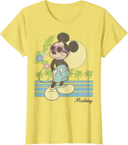 Vista 37 de Disney Mickey and Friends Mickey Retro Beach Camiseta S Gris Oscuro