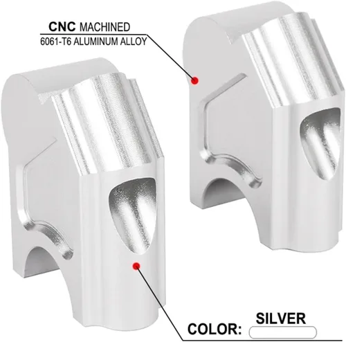 Vista 3 de Barra elevadora de manillar para B&enelli para TRK 502 TRK502 2016-2017 motocicleta 41MM aluminio manillar extensión montaje elevador abrazadera