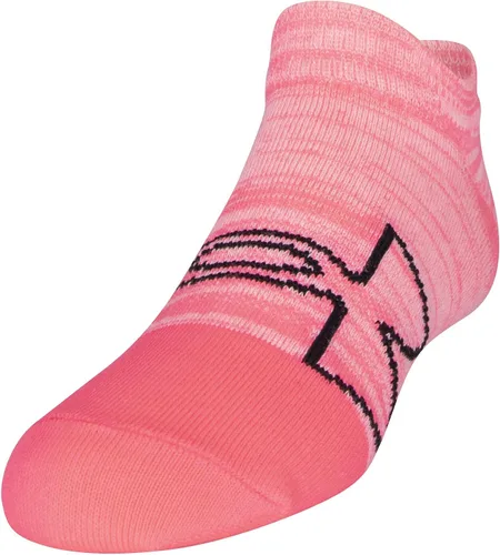 Vista 2 de Under Armour Calcetines ligeros invisibles Essential 2.0 para niños (paquete de 6)