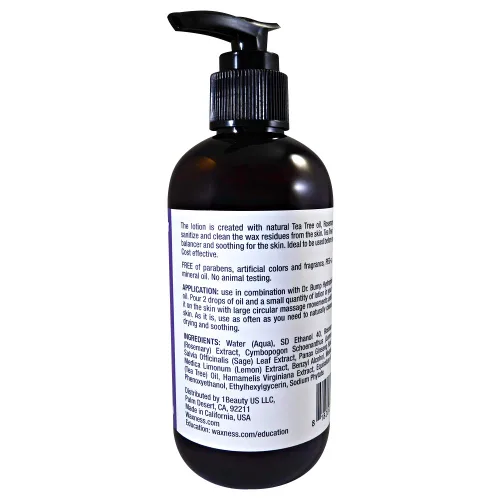 Vista 5 de Waxness Dr. Bump Natural Pre-Post Waxing Kit con loción y aceite concentrado hidrófilo que no obstruye