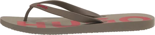Vista 8 de HUGO Men's Big Logo Print Flip Flops Slide Sandal