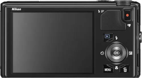 Vista 2 de Número 18,110,000 Pixeles Negro Mate s9400bk cámara digital Nikon Coolpix S9400 Zoom óptico de 18 x eficaz de Pixels – Versión Internacional