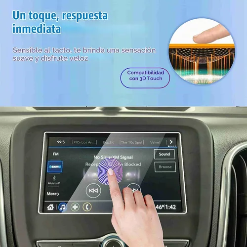 Vista 4 de GFJNFG - Protector de pantalla compatible con Chevy Equinox 2018-2024 de 7