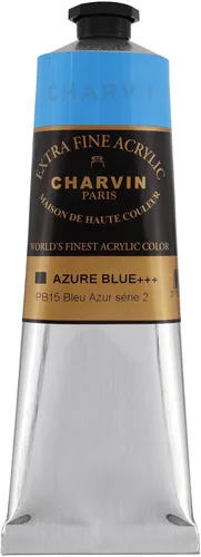 Vista 182 de Charvin Pintura acrílica profesional extrafina – verde absenta, tubo de 2.1 fl oz, pigmentos de triple fresado, resistente a la luz, pinturas
