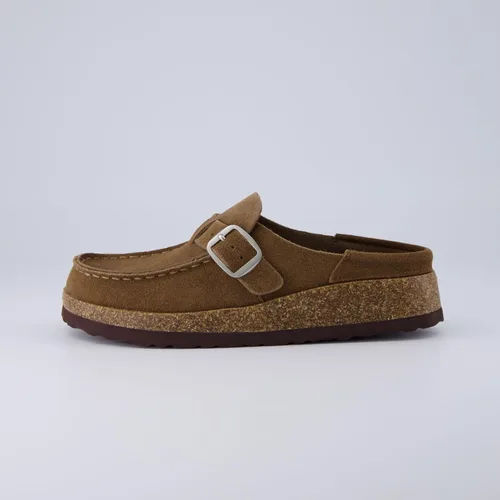 Vista 2 de CUSHIONAIRE Women's Hobby Genuine Leather Cork Footbed Clog with +Comfort