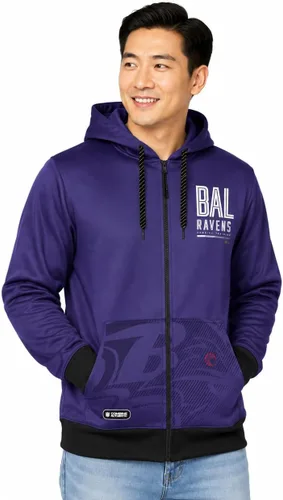 Vista 36 de Outerstuff NFL - Sudadera con capucha para hombre con cremallera completa en colores del