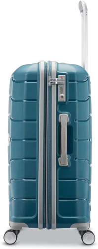 Vista 125 de Samsonite Freeform – Maleta rígida, expandible con ruedas dobles giratorias, Blanco