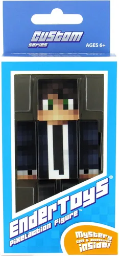 Vista 16 de EnderToys Figura de Acción Noob de Traje de Cumpleaños
