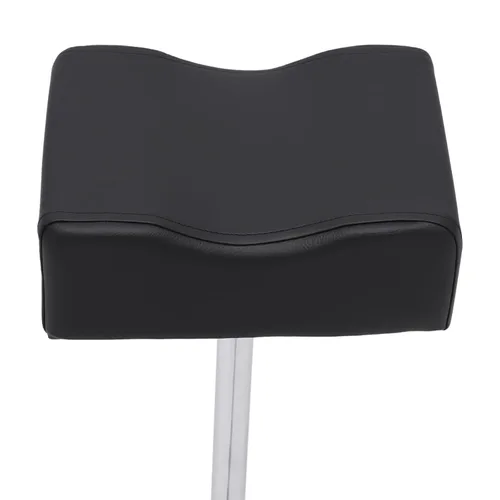 Vista 7 de Reposapiés de pedicura, taburete ajustable para pies, reposapiés, reposapiés, pedicura, soporte para reposapiés para Nail Tech Spa, salón de Negro