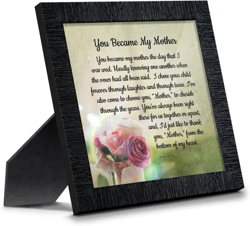 Vista 9 de Crossroads Home Décor Regalos para suegra - Regalos de nuera, You Became My Mother 7346BW