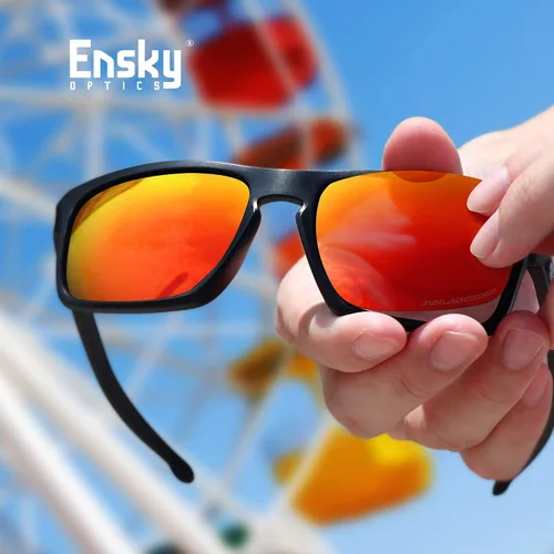 Vista 2 de Ensky Lentes de repuesto HardyShield para gafas de sol Oakley Gibston OO9449