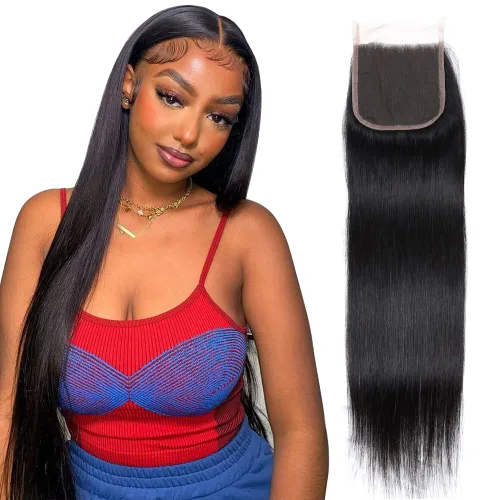 Vista 10 de Mechones de cabello 10A Remy peruano, cabello lacio, sedoso, 100 % sin procesar