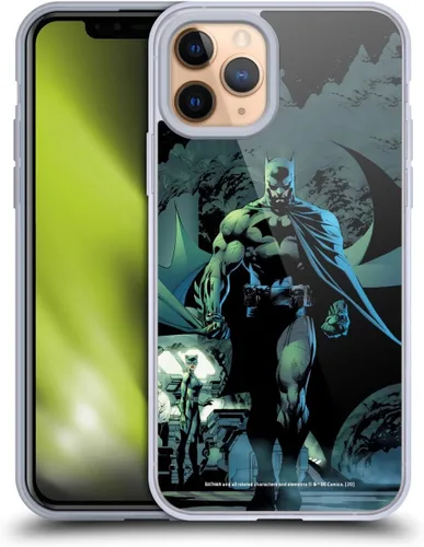 Vista 456 de Head Case Designs Funda de gel suave con licencia oficial de Batman DC Comics Hush Catwoman icónica de cómic, compatible con Apple iPhone 11 Pro Max