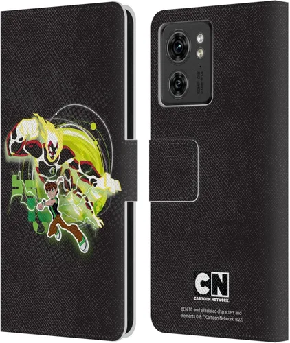 Vista 8 de Head Case Designs Officially Licensed Ben 10: Omniverse Character Art Graphics Leather Book Wallet Case Cover Compatible with Motorola Moto Edge 40