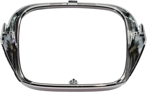 Vista 5 de Garage-Pro Moldura de rejilla compatible con Honda Pilot 2019-2022 Center, color plateado pintado