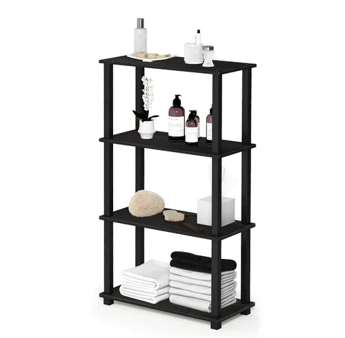 Vista 71 de Furinno Turn-N-Tube Organizador de encimera de cocina, estante organizador de encimera de esquina de 2 niveles, estante esquinero, para cocina