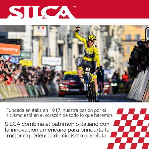 Vista 6 de SILCA Mattone Bolsa de sillín para bicicleta con cierre BOA - Estándar .5 L