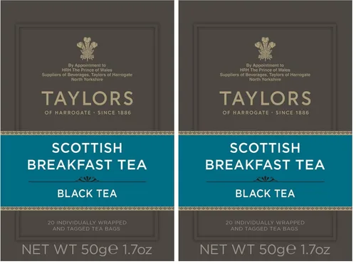 Vista 16 de Taylors of Harrogate Classic Chai, té negro, bolsas envueltas individualmente, 20 unidades (paquete de 1), especiado, aromático y cálido