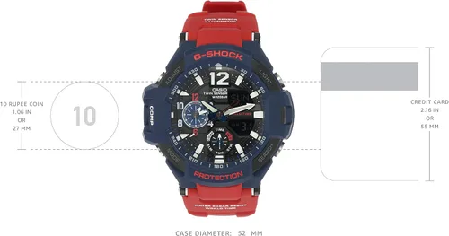 Vista 3 de Reloj Casio G-Shock GA-1100-2ADR Sky Cockpit Aviation