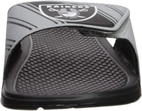 Vista 2 de FOCO Sandalias deportivas deslizantes Legacy con logotipo de equipo de la NFL para hombre