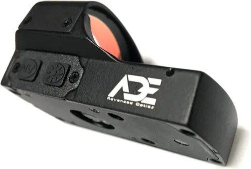 Vista 4 de Ade Advanced Optics RD3-011 Avenger Red Dot con placa picatinny extraíble