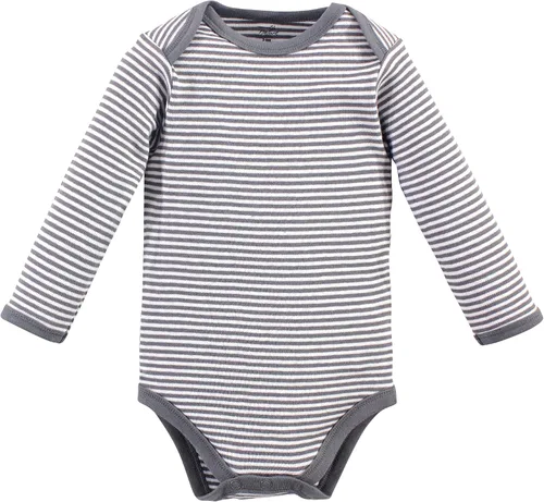 Vista 5 de Touched by Nature Unisex Baby Organic Cotton Long-Sleeve Bodysuits