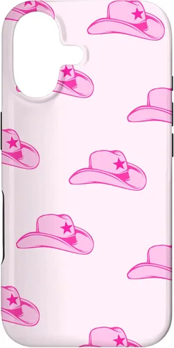 Vista 32 de Funda con estampado de sombrero de vaquero rosa para iPhone 13 Pro Max