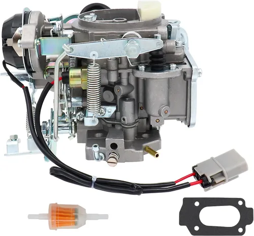 Vista 8 de Carburador de 2 cilindros para motores Nissan Pickup 720 2.4L Z24 1983-1986 para Nissan Bluebird Caravan Pathfinder Atras Truck Vanette Panel Van