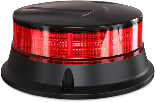 Vista 15 de Agrieyes Clase I Gran Luz de Baliza LED de 6.6 Pulgadas, 80W, Luces de Advertencia y Precaución Automáticas Sensibles a la Luz, Luces Ámbar2