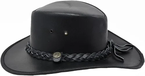 Vista 2 de Montecarlo Bullhide Sombreros CESSNOCK Cuero Western Cowboy Hat