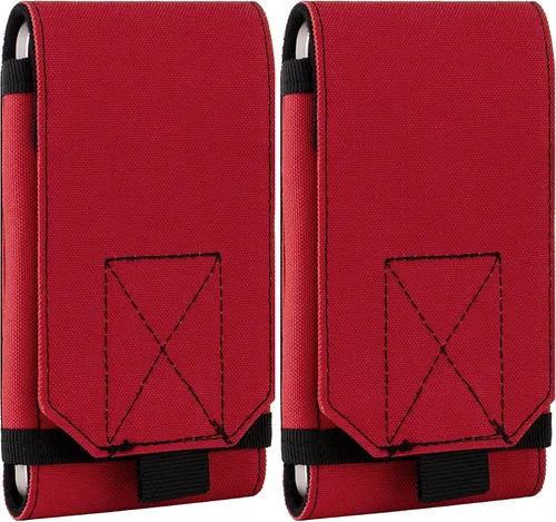 Vista 10 de bvya Funda táctica Molle para iPhone 15 Pro Max/15 Pro/15 Plus/15/14 Pro Max/13 Pro Max/12 Pro Max y otros teléfonos inteligentes de 4.7 a 6.9