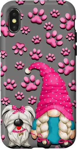 Vista 5 de iPhone 16 Lindo diseño de cachorro de perro para mujeres, cuidador de perros y amante de los perros