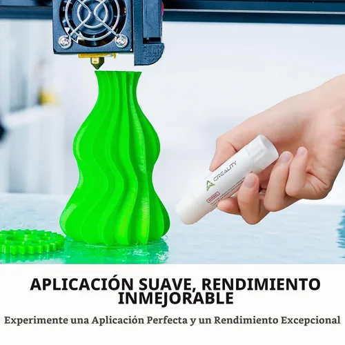 Vista 6 de Creality Barras de pegamento para impresora 3D para cama caliente, reducción de deformación, impresora 3D, adhesivo de cama PVP sólido impresión 3D