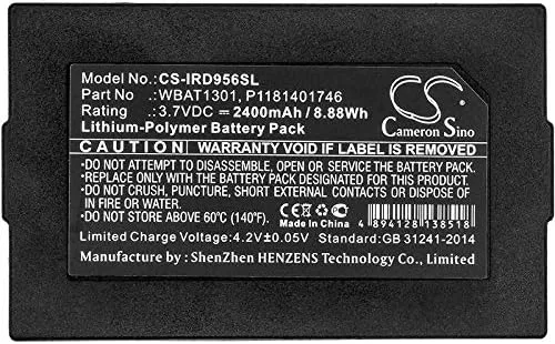 Vista 5 de Batería de repuesto de alto rendimiento de 3.7V para Iridium Go 9560 con P1181401746 WBAT1301/2400mAh