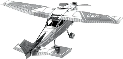 Vista 4 de Metal Earth Cessna 172 Airplane 3D Metal Model Kit Fascinaciones