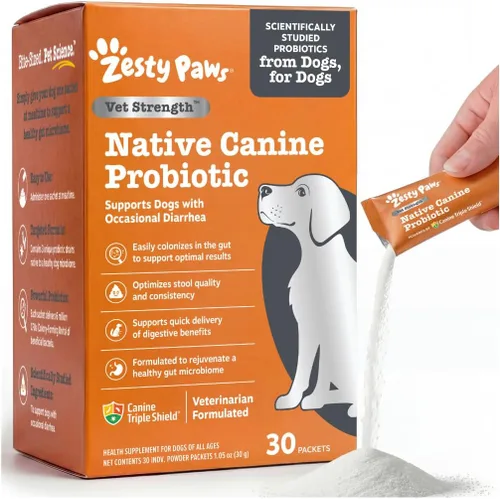 Vista 8 de Zesty Paws Probióticos para Gatos - Complemento en Polvo para la Comida para la Digestión y el Soporte del Sistema Inmunológico del Bioma Felino